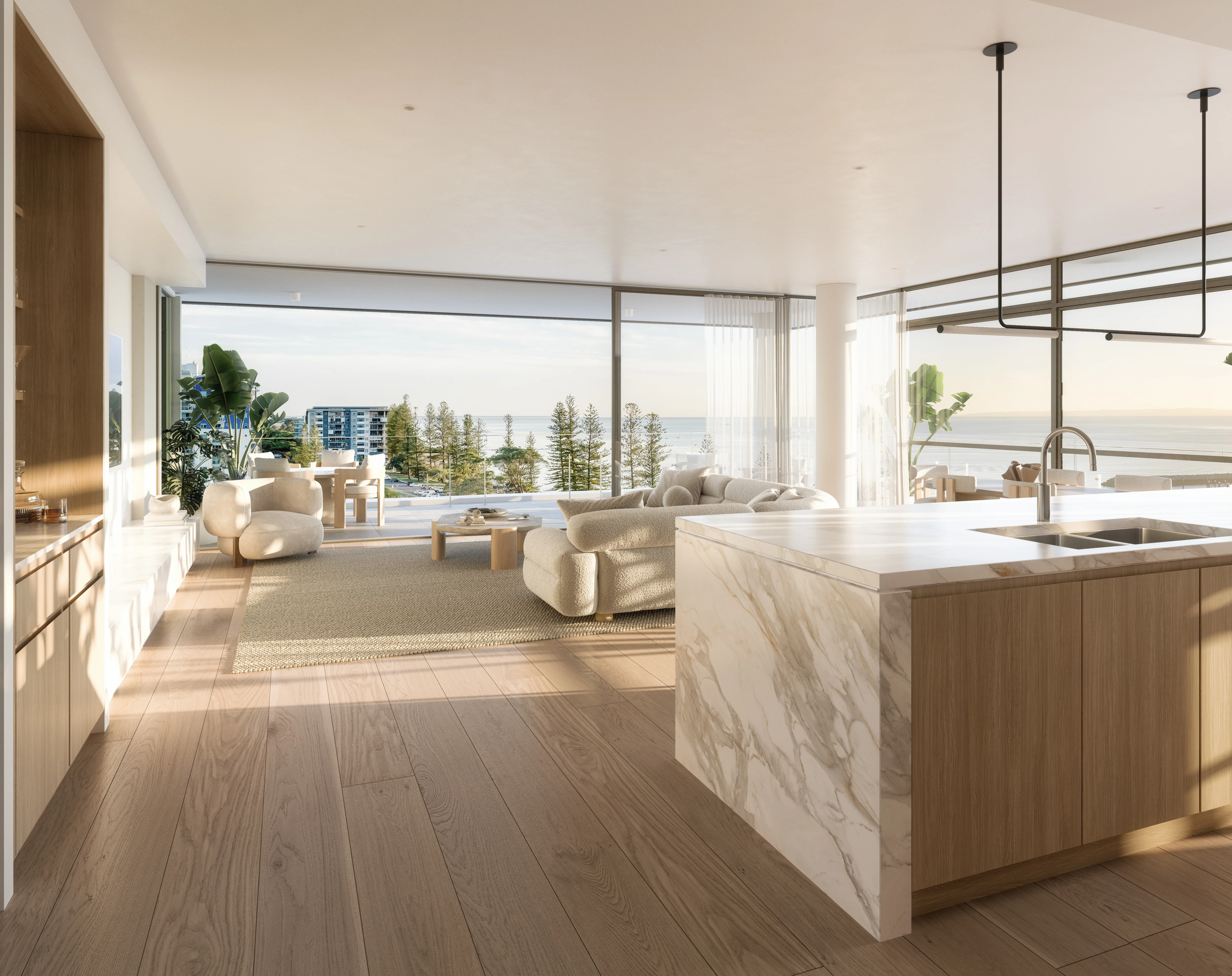 Sutton Street kitchen living