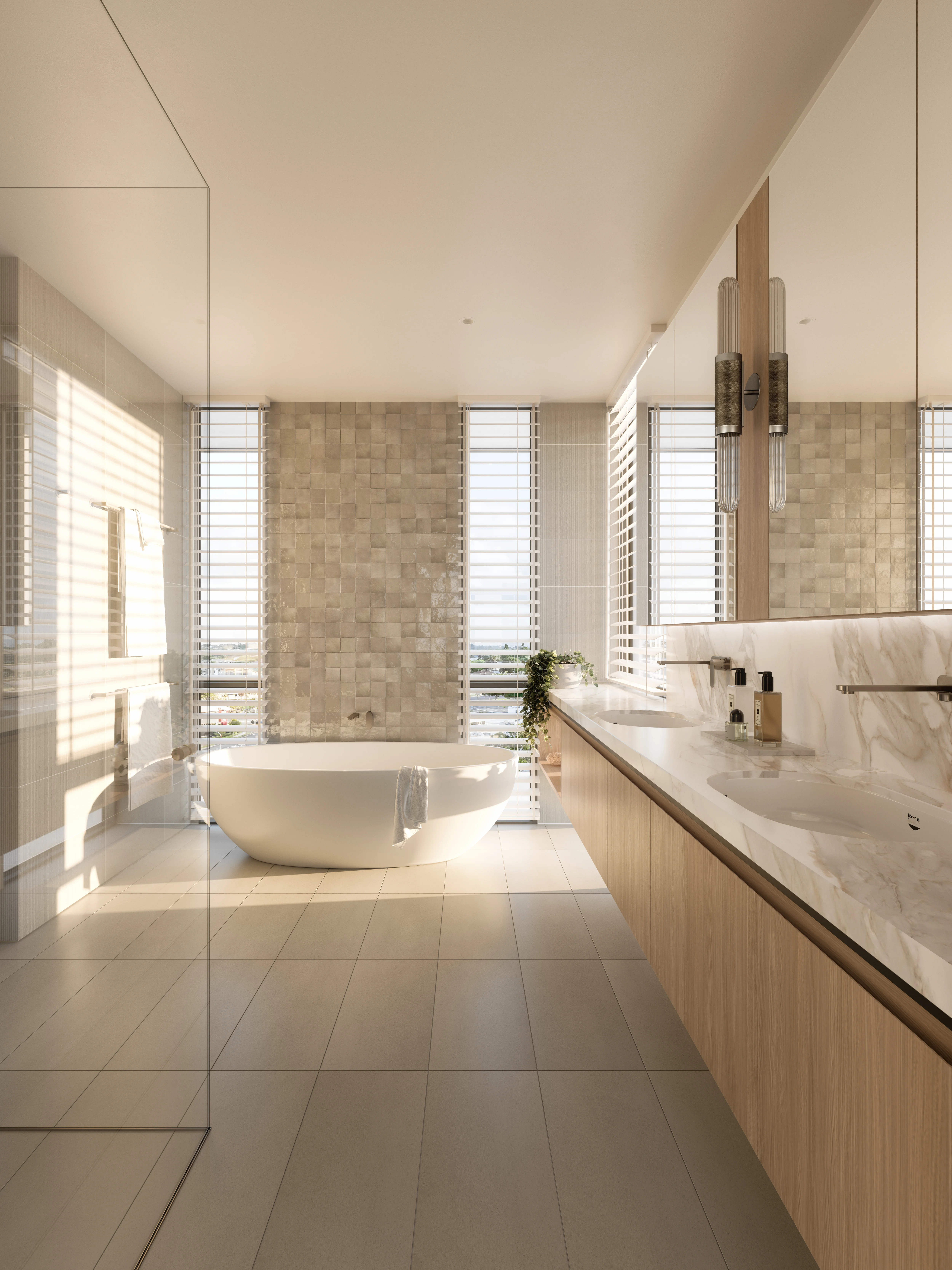 Custom ensuite joinery